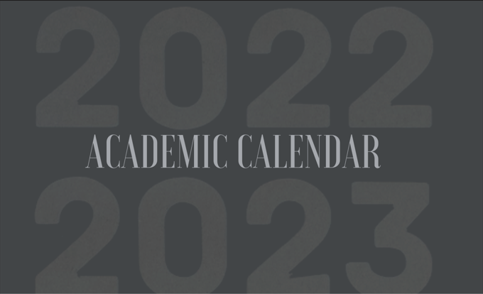 Academic Calendar2022 23